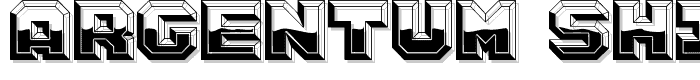 Argentum Shine font